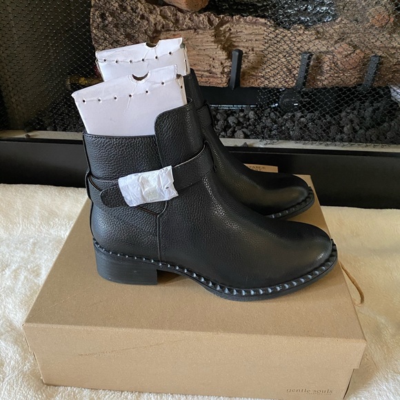 gentle souls Shoes - 🔥SOLD🔥Gentle souls by Kenneth Best Moto Bootie
